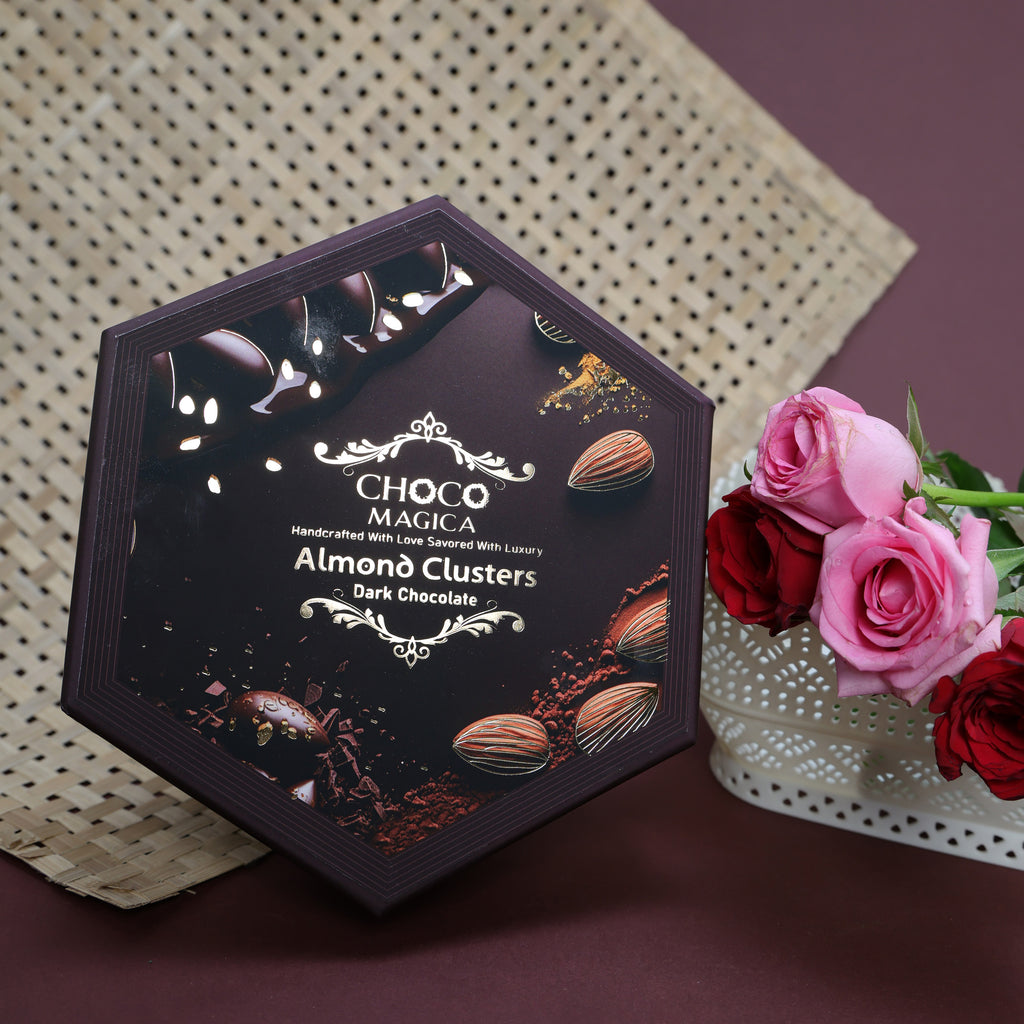 Dark Chocolate Almond Clusters