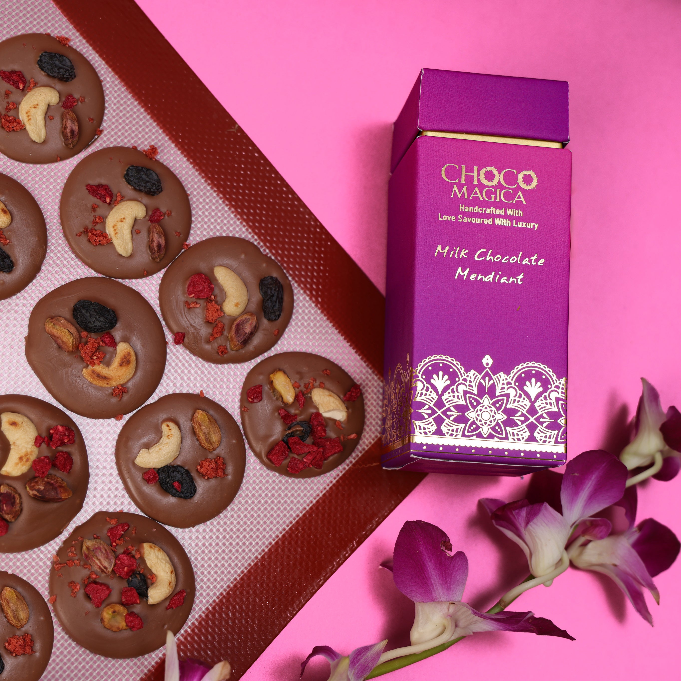 Milk Chocolate Mendiants